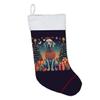 Caroline's Treasures DAC1163CS Weimaraner Christmas Christmas Stocking Fireplace Hanging Stockings Christmas Season Party Decor Family Holiday Decorations view 2
