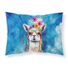 Caroline's Treasures DAC4004PILLOWCASE Hippie Animal Llama Standard Pillowcase Lightweight Super Soft Easy Care Decorative Artwork Pillowcase, Standard view 1