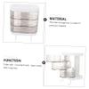 BRIGHTFUFU Wall Mounted Drain Soap Dish Bar Soap Holder Rotatable Chic for Bathroom view 2