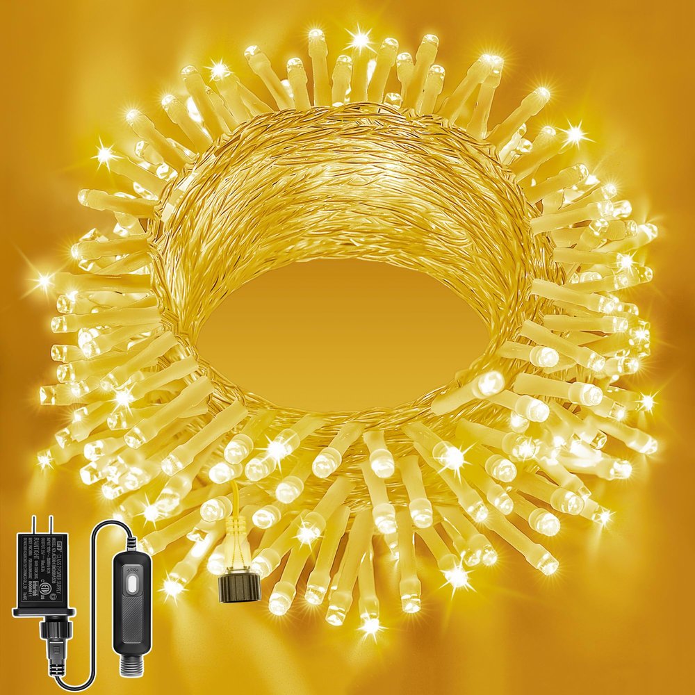 Ollny 120LED 40FT String Lights Connectable Christmas Lights Indoor Outdoor