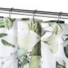 Gibelle Leaves Shower Curtain Hooks Set of 12, Bathroom Curtain 72" W x 72" L view 3