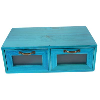 BESTOYARD Box Chest of Drawers Makeup Storage Container Tiny Cabinet Sundries Storage Holder Drawer Type Storage Tabletop Small Cabinet Makeup Storage Holder Office Wood Make up Organizer