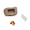 KODASW Outdoor Key Hider Key Holder Faux Rock Key Cash Hide Realistic Rock Design Weatherproof and Rust Resistant Resin view 3