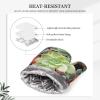 Cactus Succulents Oven Mitts and Pot Holders 2 PCS for Kitchen Heat Resistant Non Slip Oven Gloves Hot Pads Funny Oven Mitt Potholder with Hanging Loop for Cooking Grilling Baking BBQ Kitchen Decor view 4