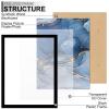 Fxojyvo 12x14 Picture Frame Set of 6, Black Frame for 12 x 14 Inch Picture Poster Photo, Light Weight and High Transparent 12 by 14 Frame for Wall - 6 Pack/Black/12 x14 view 2