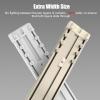 Ceiling Curtain Track Hospital Curtain RV Curtain Ceiling Mount Double Curtain Track, 3.3-19.7ft Long Hospital/Gazebo/Hotel Sliding Curtain Rod for Room Divider with Screw Kit ( Color : Champagne , Si view 4