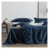 Bed, Silk Blue Bedding Sets Silky Beauty Queen Size King Size Duvet Cover Set Sheets Pillowcases Bedding Sets Bedding view 1
