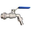 Stainless Steel Ball Valve - 1/2 Inch Weldless Bulkhead Bibcock for Building Home Brew Kettle/Mash Tun (Color : BSPT, Size : 1/2") view 2