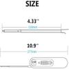 CARUTU Digital Meat Thermometer, 2s Instant Read Digital Cooking Thermometer, Kitchen Food Thermometer with Backlight & Ambidextrous Display for Grilling, BBQ, Baking, Candy, Liquids (Color : Red) view 2