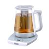 2L multifunctional glass health tea and coffee pot, insulated glass health pot with filter screen and stewing cup view 1