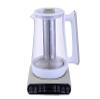 2L multifunctional glass health tea and coffee pot, insulated glass health pot with filter screen and stewing cup view 3