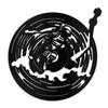 SIGNLEADER Metal Wall Art Decor Astronaut Modern Abstract Wall Sculpture Hangings Home Decoration for Living Room, Bedroom, Bathroom, Kitchen, Outdoor - 36" Black view 2