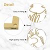 SIGNLEADER Metal Wall Art Decor Body Line Woman Body Drawing Line Modern Abstract Wall Sculpture Hangings Home Decoration for Living Room, Bedroom, Bathroom, Kitchen, Outdoor - 30" Gold view 4