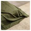 ADovz 100% Linen Sheet Set Green Queen Size Comforter Set Solid Color Fluffy Bedding All Season Bedding Sets,Bed Sheets view 2