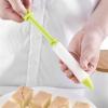 WAGLOS Icing Dispensers Edible silica gel PP Cake Piping Nozzles Food Writing Pen Chocolate Decorating Tools Piping Tips, Green view 3