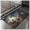 Bath Mat-Bathroom Mat Bathroom Rug Absorbent Non Slip Quick Dry Stain Resistant Bath Mat Rug for Bathroom Floor Bathmat-Easy Care Shower Rug for Outside Bathtub Shower Room-5x7ft Tan/Brown/Multi view 1