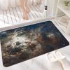 Bath Mat-Bathroom Mat Bathroom Rug Absorbent Non Slip Quick Dry Stain Resistant Bath Mat Rug for Bathroom Floor Bathmat-Easy Care Shower Rug for Outside Bathtub Shower Room-5x7ft Tan/Brown/Multi view 3