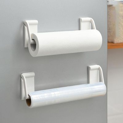 RJSQAQE Magnetic Paper Towel Holder,Multifunctional Paper Towel Bar with Magnetic Backing,Toilet Paper Roll Holder Magnetic Paper Towel Rack for Kitchen Refrigerator