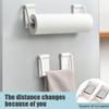 RJSQAQE Magnetic Paper Towel Holder,Multifunctional Paper Towel Bar with Magnetic Backing,Toilet Paper Roll Holder Magnetic Paper Towel Rack for Kitchen Refrigerator view 3