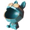 Zyqixluk Candy Dish for Office Desk,French Bulldog Statue Resin Sculpture,Key Bowl for Entryway,for Home Decor As Gifts with A Storage Big Mouth Dog,A2,16 * 16 * 23cm view 1