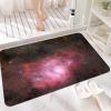 Bathroom Rugs, Soft and Absorbent Diatomaceous Bath Rugs, Non-Slip Stone Shower Carpet, Washable Bath Mats for Bathroom Floor, Tub and Shower,3x5ft/36x60in/90x150cm, Black/Light Coral view 3