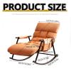 VIYOLI Outdoor Patio Furniture,Comfy Living Room Chairs,Patio Chairs,Rocking Chair,Patio Chairs,Comfy Chair for Bedroom,Chairs Living Room, Bedroom (Color : Gray) view 2