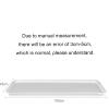 ExaRp Air Conditioner Drip Pan for Window Unit Durable Ac Window Unit Drain Pan Made of PP5, Window Air Conditioner Drip Tray 100 * 43cm White (Size : 4m) view 2