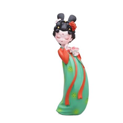 Statue DecorationsMemorial GiftHome Decorative Sculptures/Figurine Statue Decor Han Suit China-Chic Chinese Style Decoration Arts And Crafts For Girls' Study, Living Room, Desktop Desktop Decoration
