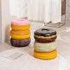 Algado Simulated Food Stool, Soft Resin Retro Fun Decorative Low Food Shoe Changing Stool for Hallway, Office, Lounge, Dorm Room (Coffee Donut) view 4
