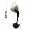 Statue DecorationsMemorial GiftHome Decorative Sculptures/Figurine Statue Decor Floating Spilling Coffee Cup Sculpture Kitchen Decoration Spilling Magic Pouring Splash Creative Desktop Decor Home De view 2