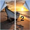Dunmat Beach Sunset Seascape Window Film Sun Blocking Wooden Boat Tree Landscape House Window Tint Film Adhesive Glass Sticker Coverings for Home Decorative 27.6Wx39.4L-inch x2 Pcs view 4