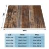 Flannel Throw Brown Wooden Fleece Blanket Soft Comfy Lightweight Blanket Throws for Outdoor/Indoor, All Seasons view 2