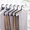 AtEEco 5pc Non Slip and Space Saving Pants Rack Anti-Slip Bold Pants Rack Multifunctional Magic Pants Hanger S-Shaped Finishing Rack Multi-Layer Pants Rack (Color : Blue, Size : 37x13.5x2.5cm) view 4