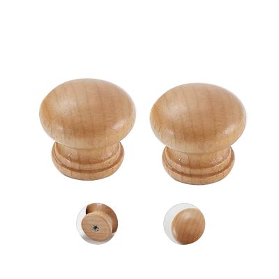 Cupboard Knobs,Drawer Furniture Pulls,Door Handles Pull Push Cabinet Cupboard 2X Wooden Round Cabinet Handle, Cabinet Furniture Kitchen Pulls Handles for Dresser Drawer Wardrobe,Wooden Bow Shaped Hand