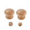 Cupboard Knobs,Drawer Furniture Pulls,Door Handles Pull Push Cabinet Cupboard 2X Wooden Round Cabinet Handle, Cabinet Furniture Kitchen Pulls Handles for Dresser Drawer Wardrobe,Wooden Bow Shaped Hand view 1