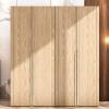 Cupboard Knobs,Drawer Furniture Pulls,Door Handles Pull Push Cabinet Cupboard 2X Wooden Round Cabinet Handle, Cabinet Furniture Kitchen Pulls Handles for Dresser Drawer Wardrobe,Wooden Bow Shaped Hand view 4