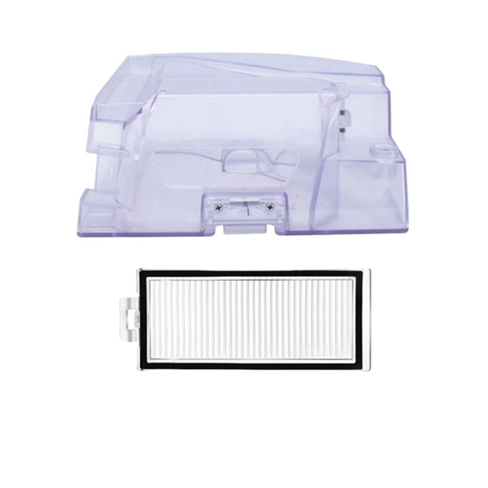 Beegie 2-in-1 Water Tank Compatible for Xiaomi Roborock. Q7 Max Q7 Max+ T8/T8 Plus Vacuum Cleaner Dustbin Box Water Tank with HEPA Filter Parts, z1000haojun