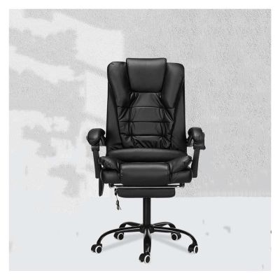Luo Yi - CN Gaming Chair, Adjustable Massage Office Chair Reclining High Back Chair Big Tall Leather Ergonomic Swivel Chair with Footrest