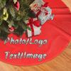 LMPTOEI Custom Christmas Tree Skirt Personalized Add Your Photo Logo Text, Custom Family Christmas Decoration Tree Skirt 48 Inch view 3