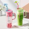 8PCS Stanley Straw Cover, Silicone Ocean Animal Straw Topper For Stanley 14oz&20oz&30oz&40oz Tumblers,10mm(0.4in) Reusable Dust-Proof Reusable Straw Cap view 2