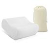 AM AEROMAX Travel Contour Memory Foam Pillow, Cervical Pillow for Neck Pain Relief, Neck Orthopedic Sleeping Pillows for Side, Back and Stomach Sleepers. view 1