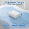 AM AEROMAX Travel Contour Memory Foam Pillow, Cervical Pillow for Neck Pain Relief, Neck Orthopedic Sleeping Pillows for Side, Back and Stomach Sleepers. view 3