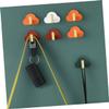 Unomor 4pcs Adhesive Hat Hooks Cloud-Shaped Nail Wall Hooks for Bags Keys and Coats Design for Kitchen and Bathroom Easy to Use No Traces view 4