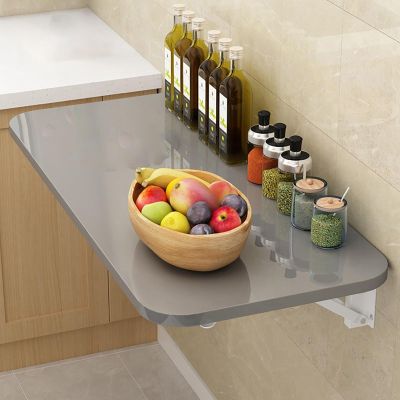 Drop-Leaf Table Laundry Folding Table, Wall Mounted Folding Table, Folding Dining Table Workbench Wall Mount Desk Kids Floating Desk Workbench Kitchen Table For Kitchen & Bedroom Restaurant ( Color :
