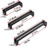 JCAKES Zinc Alloy Black Cabinet Handles Kitchen Door Pulls Drawer Knobs Furniture Handle 1Pcs view 4