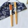 Chopsticks For Beginners 1 Pair 18cm Wooden Chopsticks Dishwasher Safe Comfortable Grip Reusable Chinese Classic Style Children Chopsticks for Home Kids Chopsticks Helper view 3