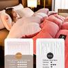 Plush Breathable Fluffy Lamb Velvet Warm Winter Quilt, Thicken Lamb Cashmere Blanket, Winter Soft and Warm Bed Quilt, Single/Double for Home (Color : Gris, Size : 200x230cm(4kg)) view 4