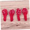 SHOWERORO 25pcs Dots Printed Balloons Round Latex Balloons for Wedding Birthday Bridal Shower and Engagement Party Decorations view 3