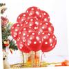 SHOWERORO 25pcs Dots Printed Balloons Round Latex Balloons for Wedding Birthday Bridal Shower and Engagement Party Decorations view 4