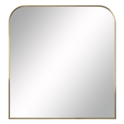 Decorative Mirror Bronze Modern Contemporary Includes Hardware, Medium